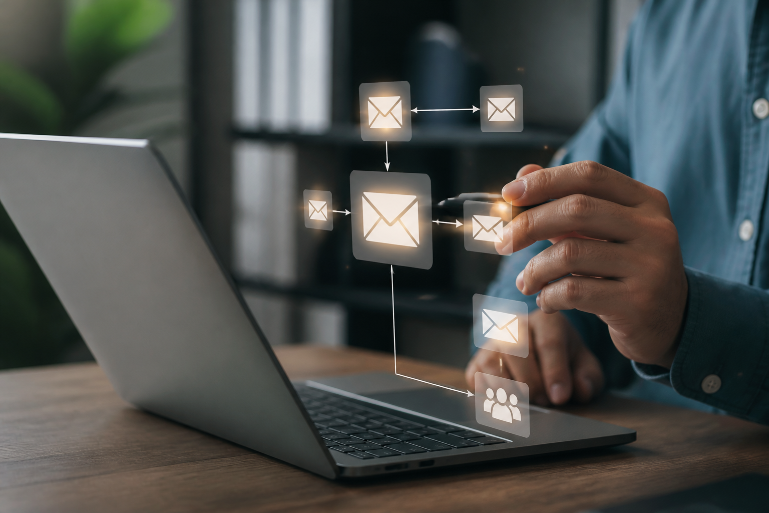 E-mailflows die leads automatisch opvolgen